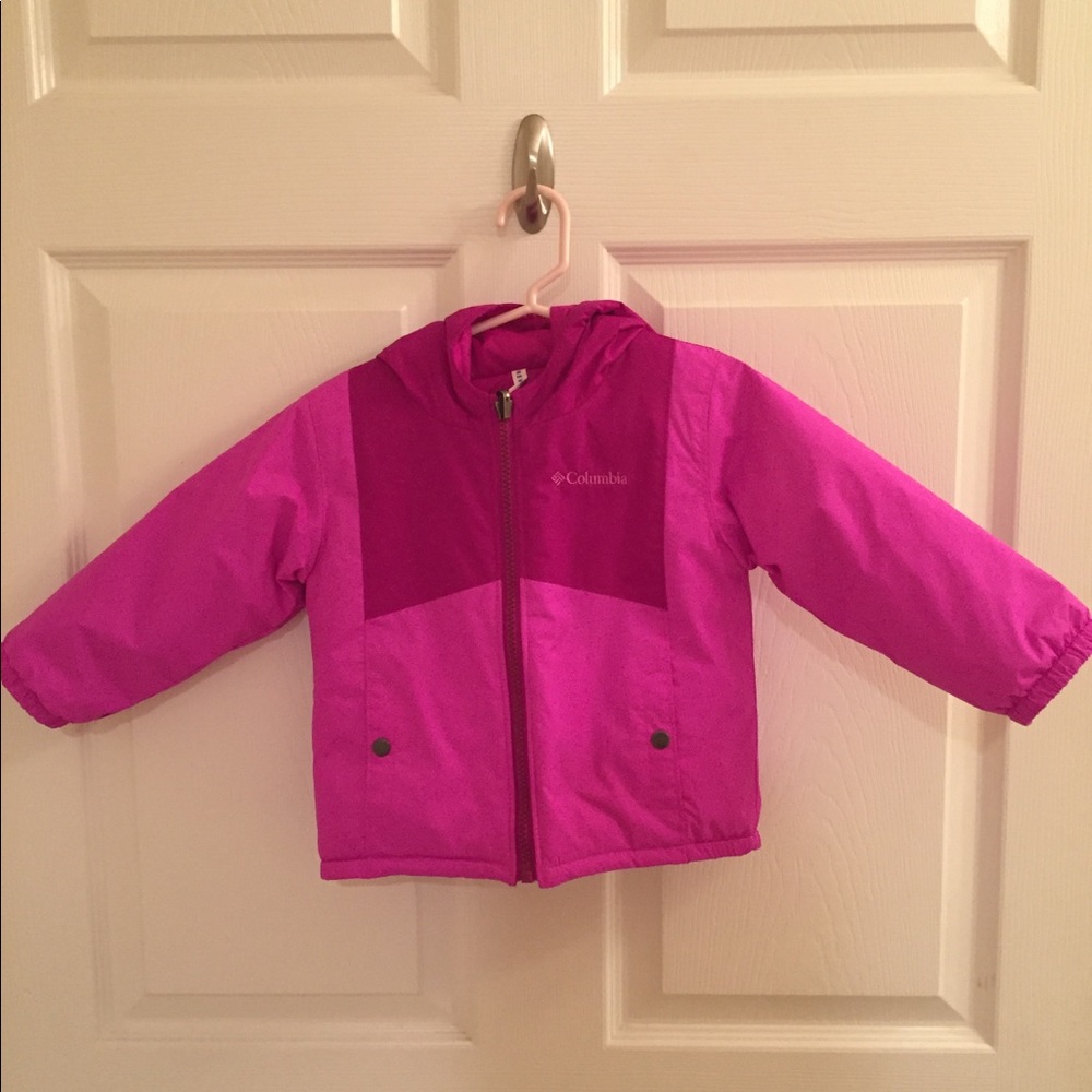 Columbia 2T girls reversible jacket